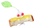 White Pikmin with baguette