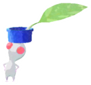 White Pikmin with bottle cap