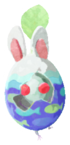 White Pikmin with easter egg