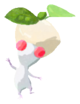 White Pikmin with cheese
