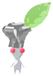 White Pikmin with chef hat