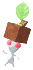 White Pikmin with chocolate