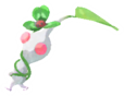 White Pikmin with clover