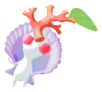 White Pikmin with coral