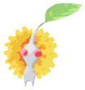 White Pikmin with dandelion