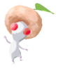 White Pikmin with donut