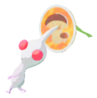 White Pikmin with sticker