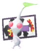 White Pikmin with flower card