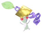 White Pikmin with present sticker