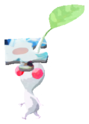 White Pikmin with puzzle piece