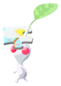 White Pikmin with puzzle piece