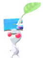 White Pikmin with puzzle piece