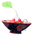 White Pikmin with ramen keychain