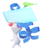 White Pikmin with present sticker
