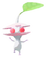 White Pikmin with shell