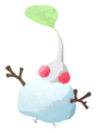 White Pikmin with snow
