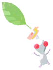 White Pikmin with stamp