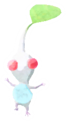 White Pikmin with sticker
