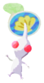 White Pikmin with sticker