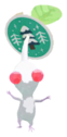 White Pikmin with sticker