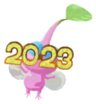 Winged Pikmin with 2023 glasses