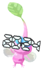 Winged Pikmin with 2024 glasses
