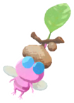 Winged Pikmin with acorn