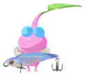 Winged Pikmin with fishing lure