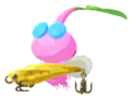 Winged Pikmin with fishing lure