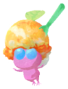 Winged Pikmin with ice cream