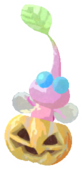 Winged Pikmin with jack o’ lantern