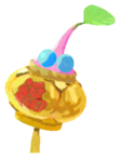 Winged Pikmin with lunar new year ornament
