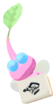 Winged Pikmin with mahjong tile