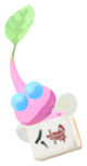Winged Pikmin with mahjong tile