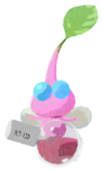 Winged Pikmin with lipstick