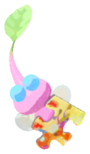 Winged Pikmin with puzzle piece