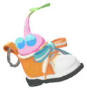Winged Pikmin with sneaker keychain
