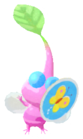 Winged Pikmin with sticker