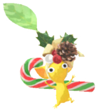 Yellow Pikmin with ornament