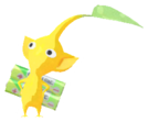 Yellow Pikmin with battery
