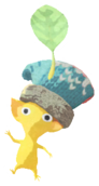 Yellow Pikmin with mitten