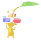 Yellow Pikmin with popcorn